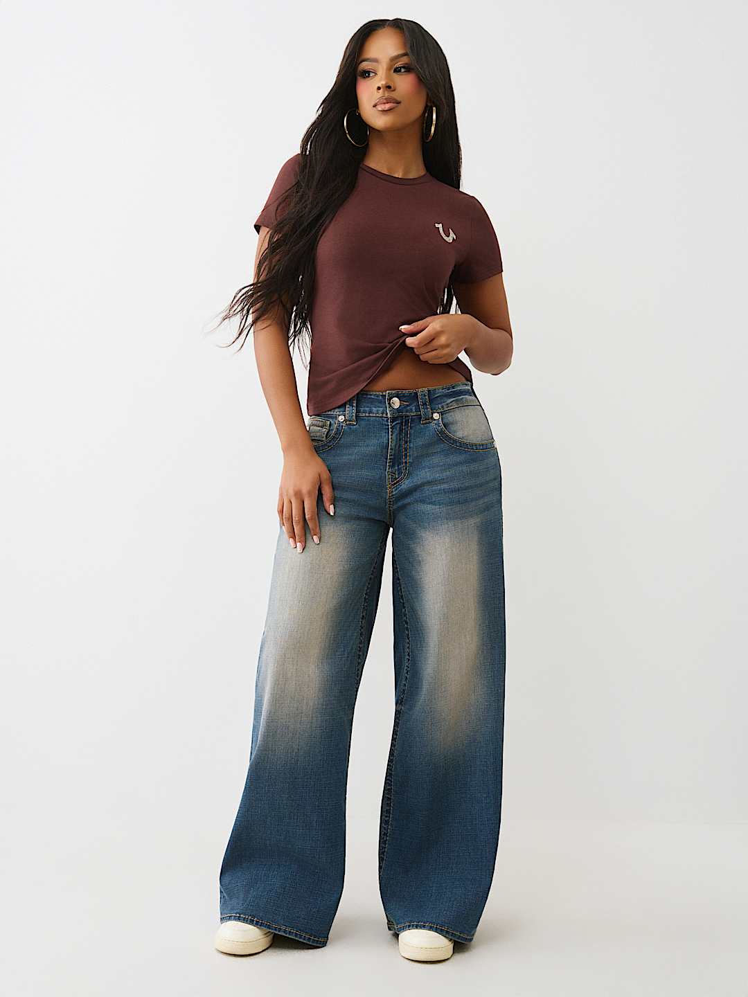 CRYSTAL LOGO CREWNECK TEE, image 3