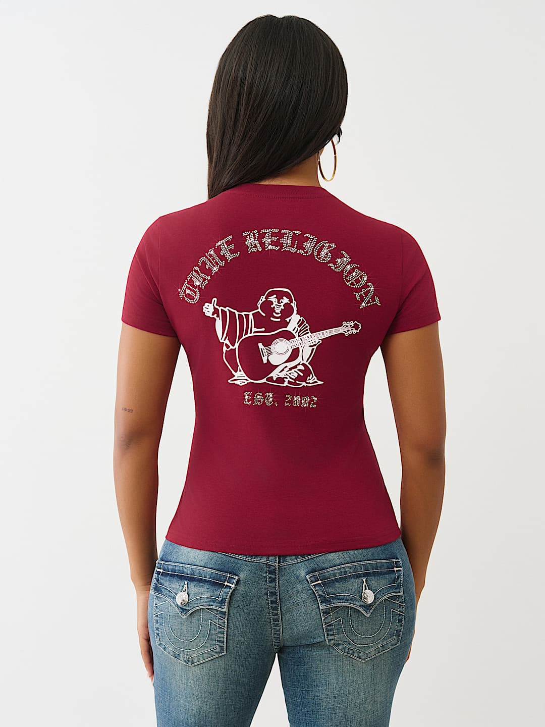 CRYSTAL LOGO CREWNECK TEE, image 5