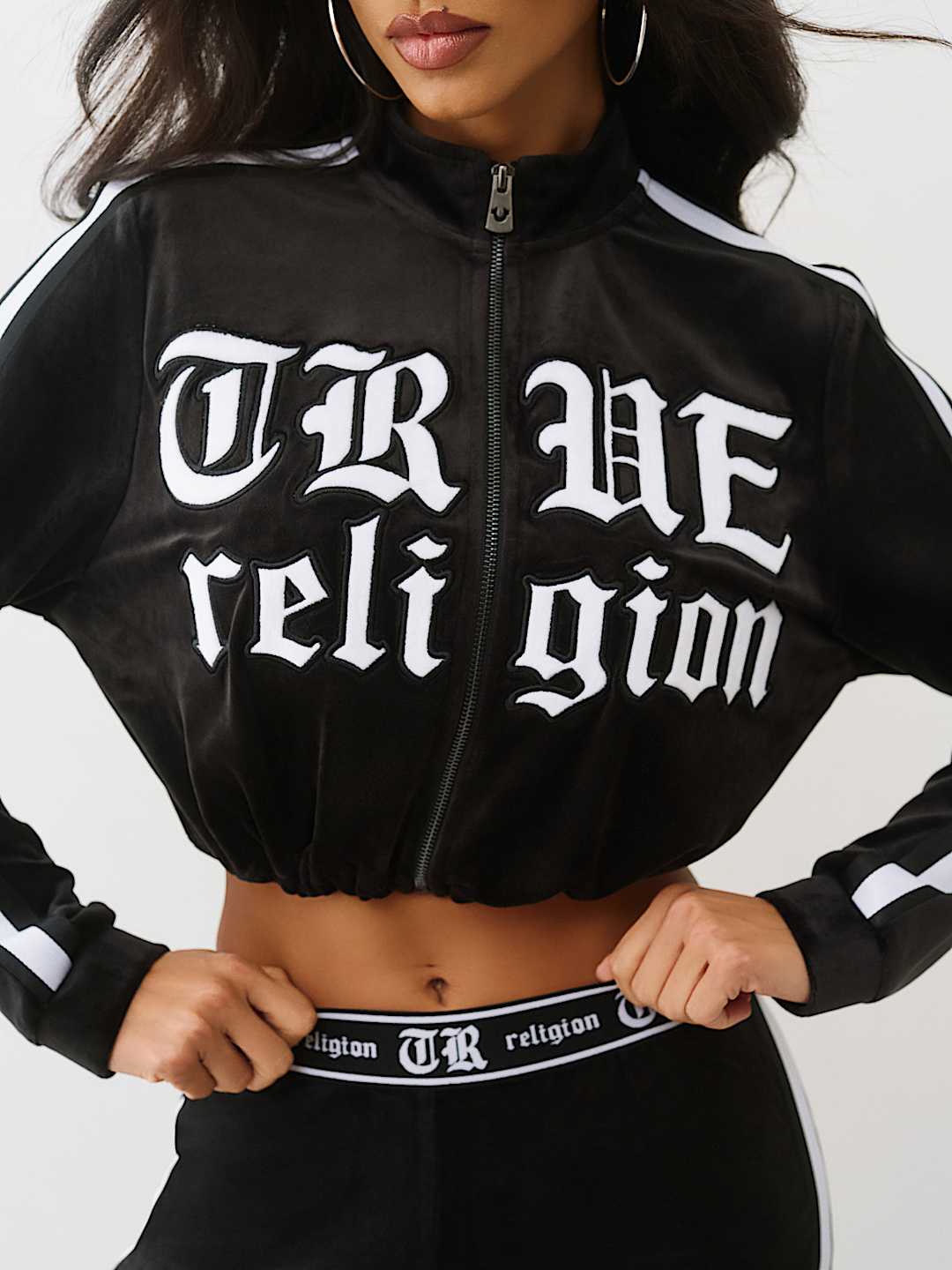 VELOUR TRACK JACKET, image 4