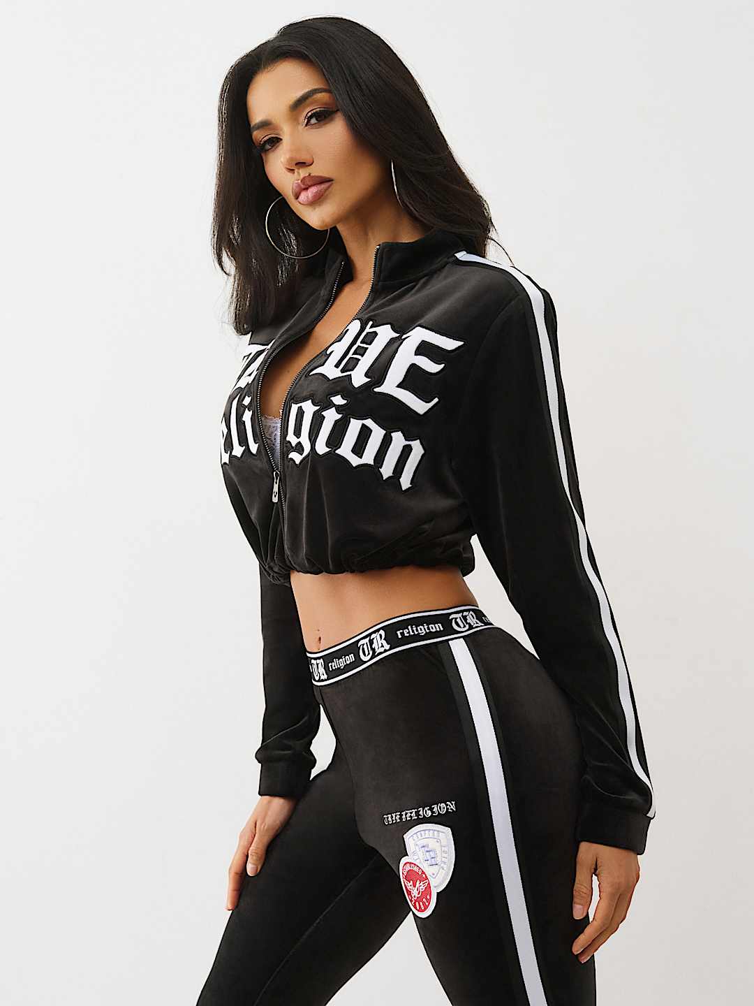 VELOUR TRACK JACKET, image 6