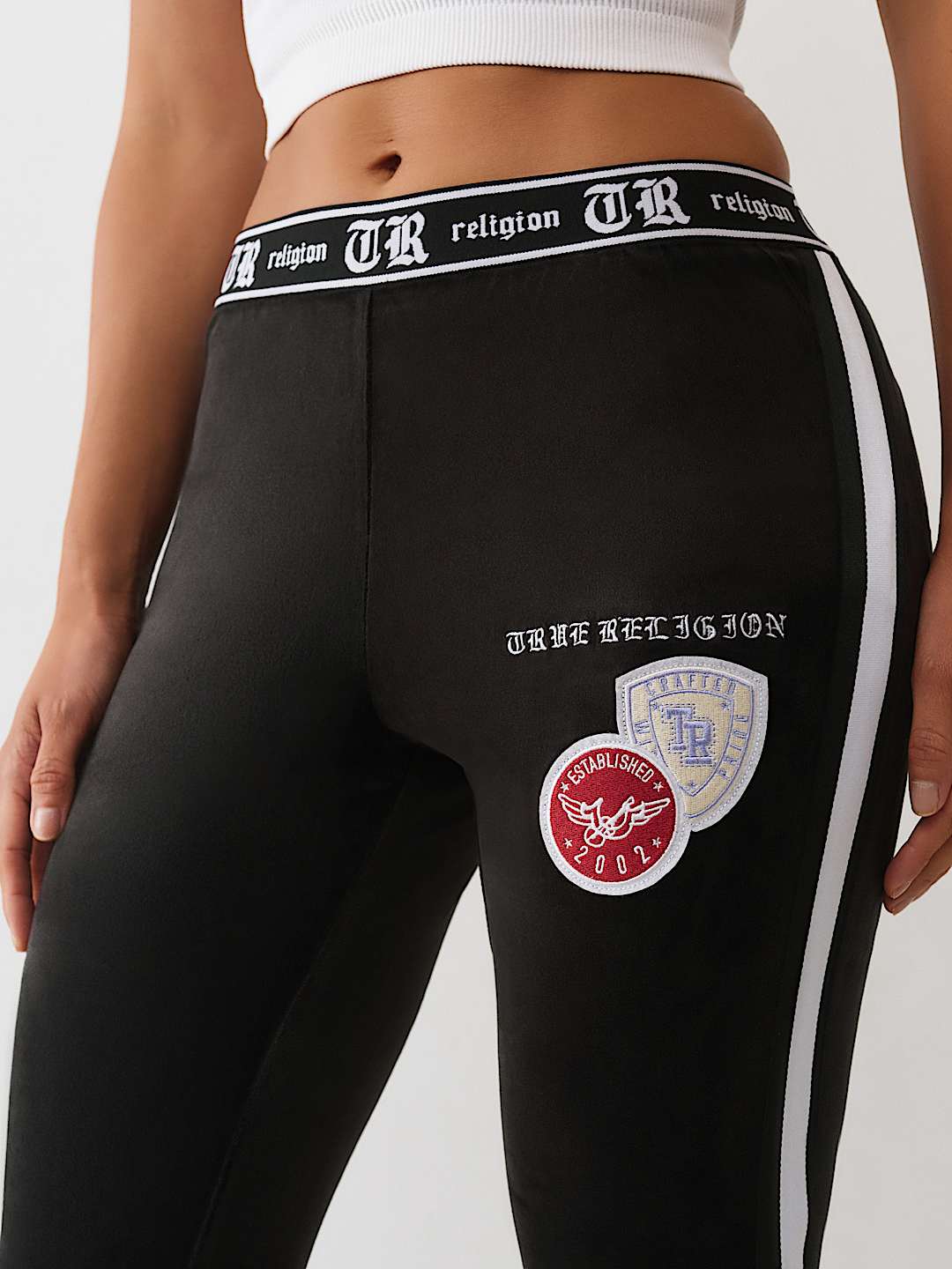 VELOUR  BOOTCUT TRACK PANT, image 5