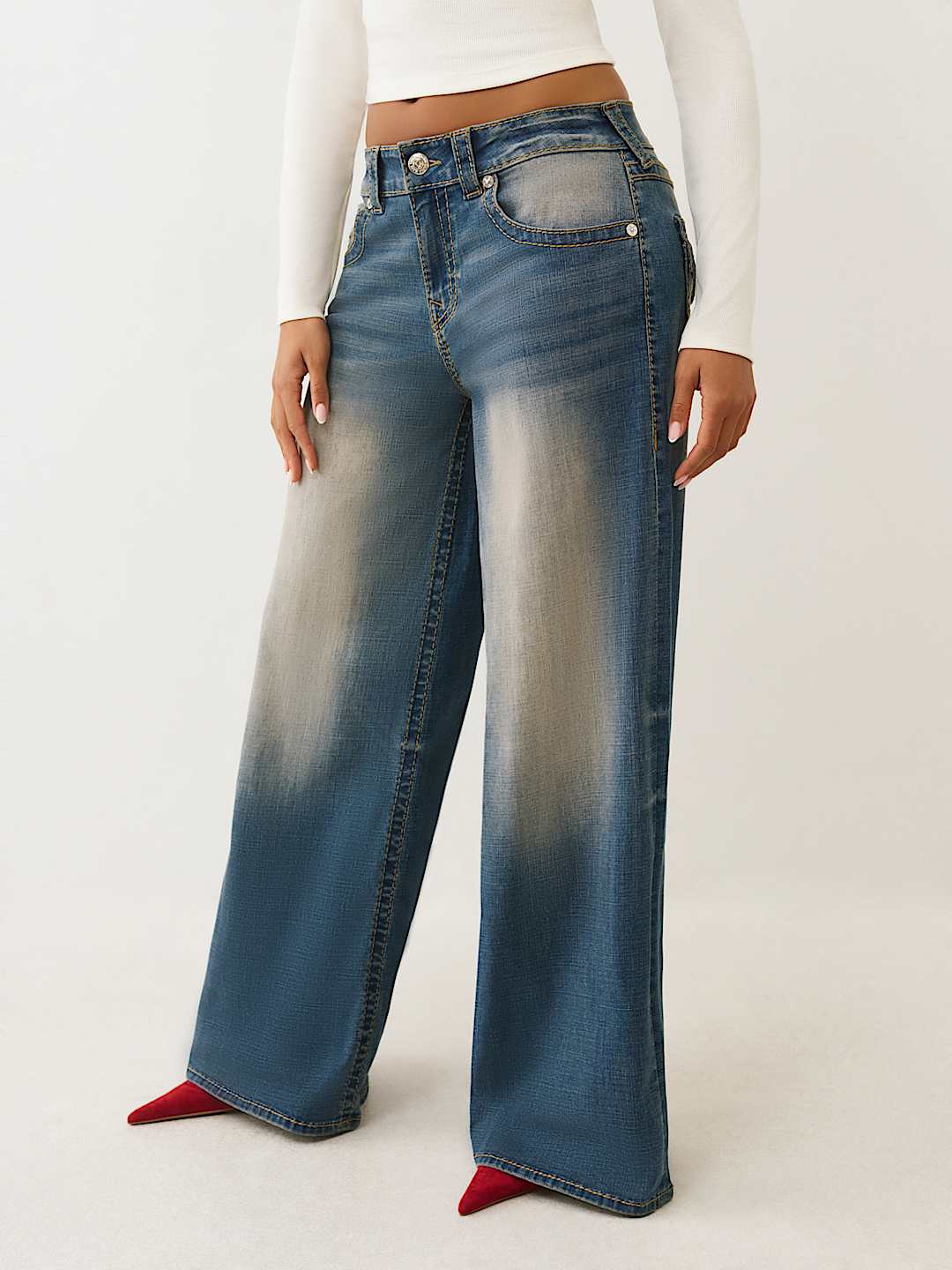 JESSIE MID RISE BIG T SUPER BAGGY JEAN, image 4