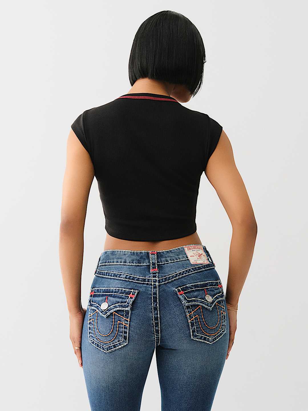 BUDDHA V NOTCH BABY TEE