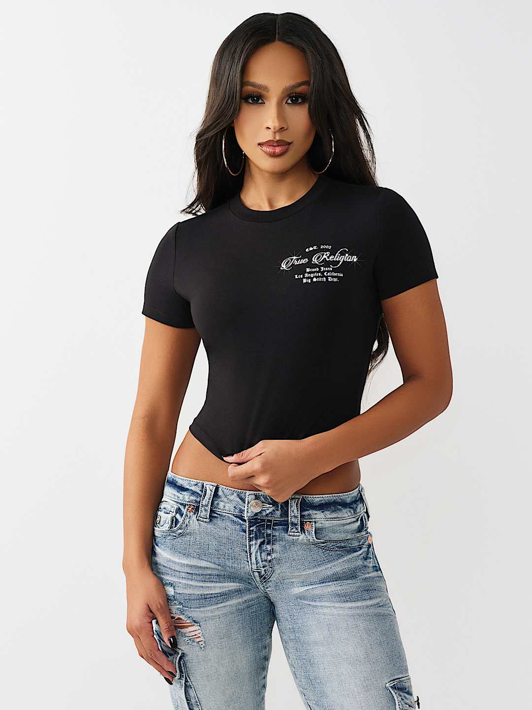 CAMISETA PEQUE&Ntilde;A CON BUDDHA DE CRISTAL, image 2