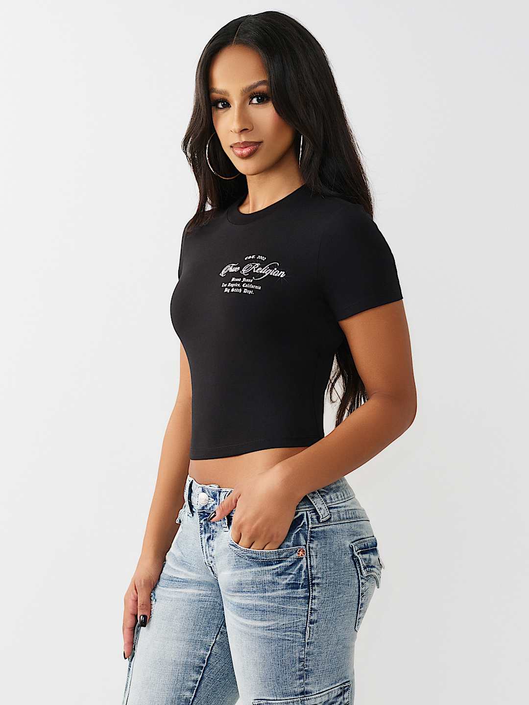 CAMISETA PEQUE&Ntilde;A CON BUDDHA DE CRISTAL, image 4