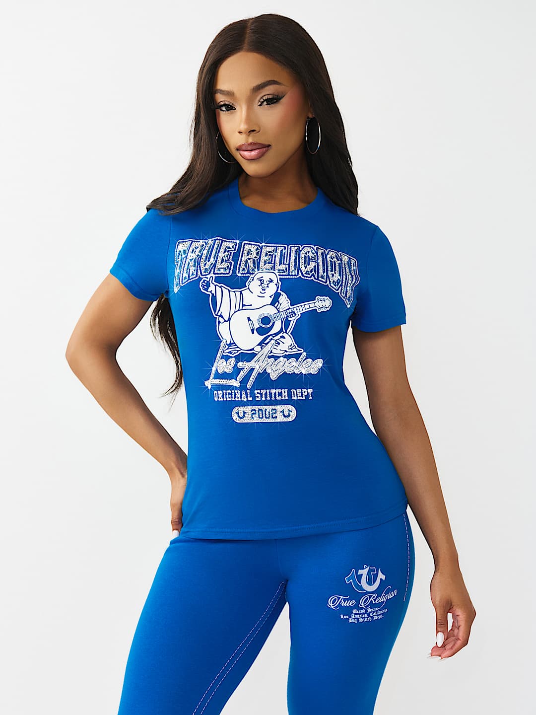 CRYSTAL BUDDHA CREWNECK TEE, image 2