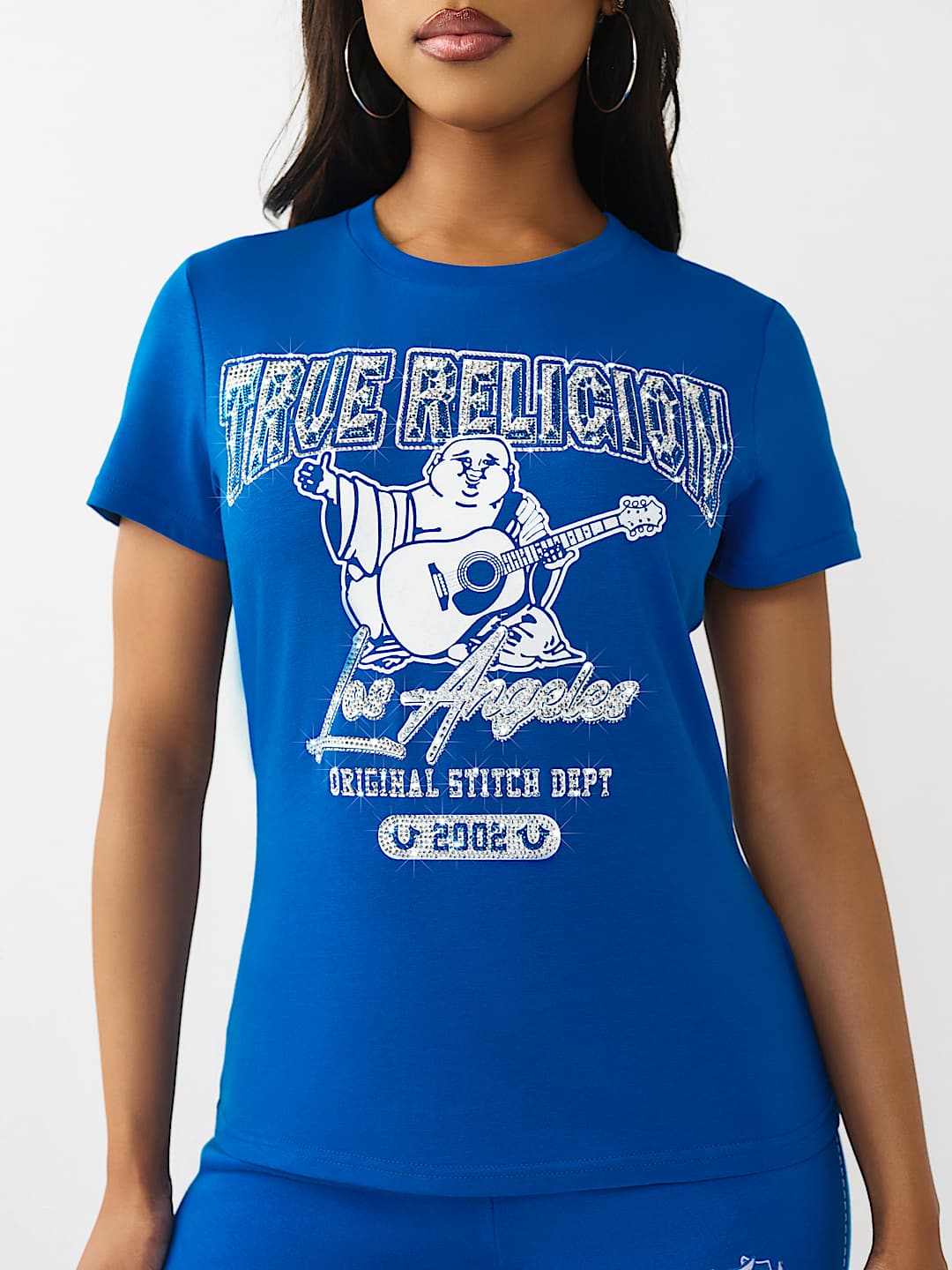 CRYSTAL BUDDHA CREWNECK TEE, image 1