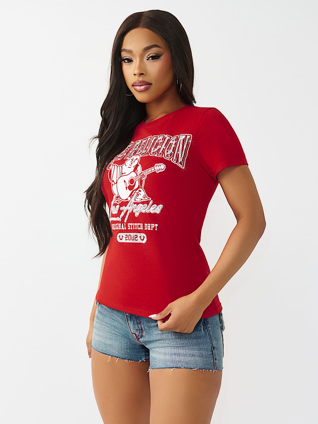 CRYSTAL BUDDHA CREWNECK TEE, image 4