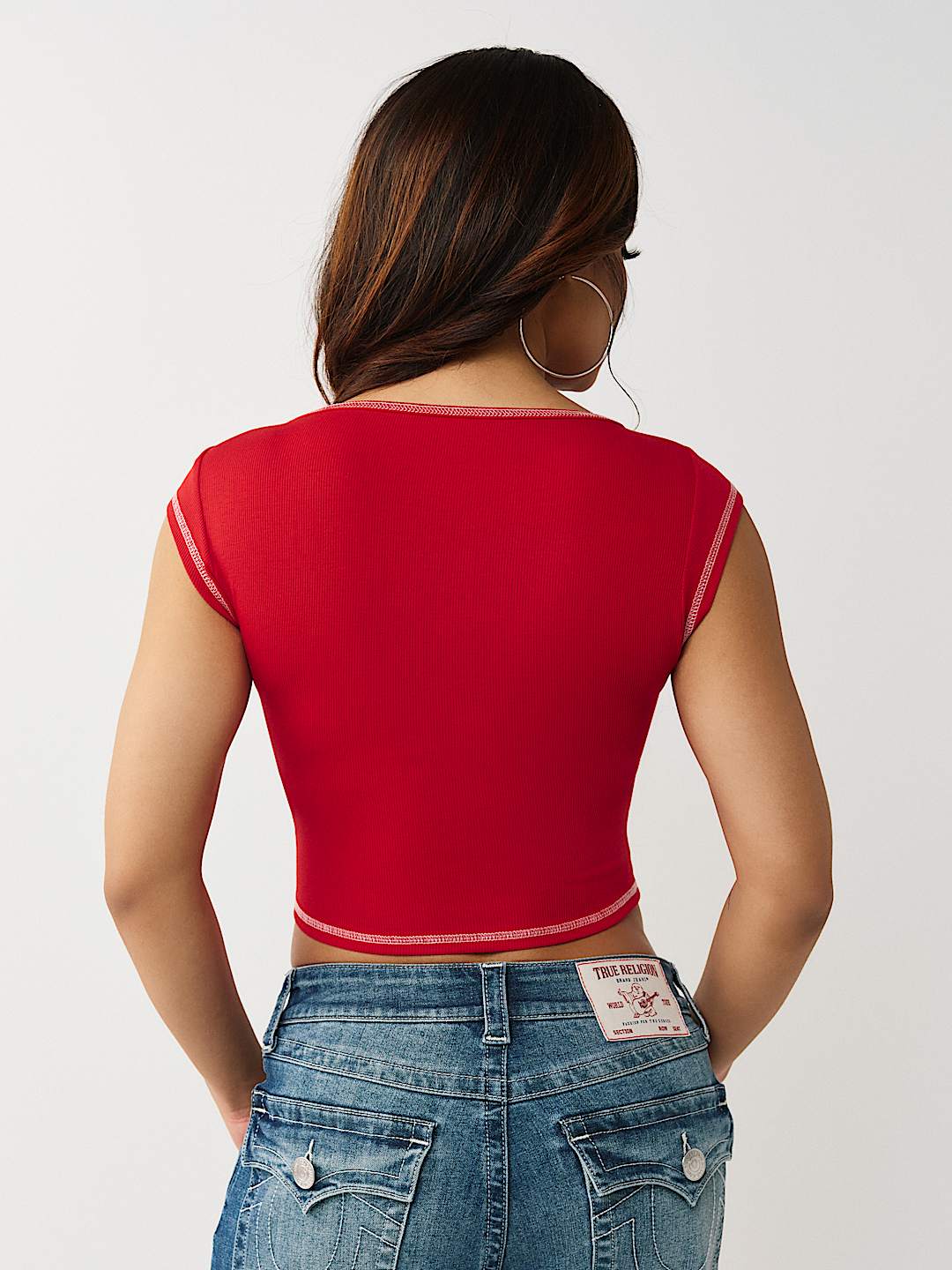 BUDDHA PATCH V-NOTCH TEE, image 6