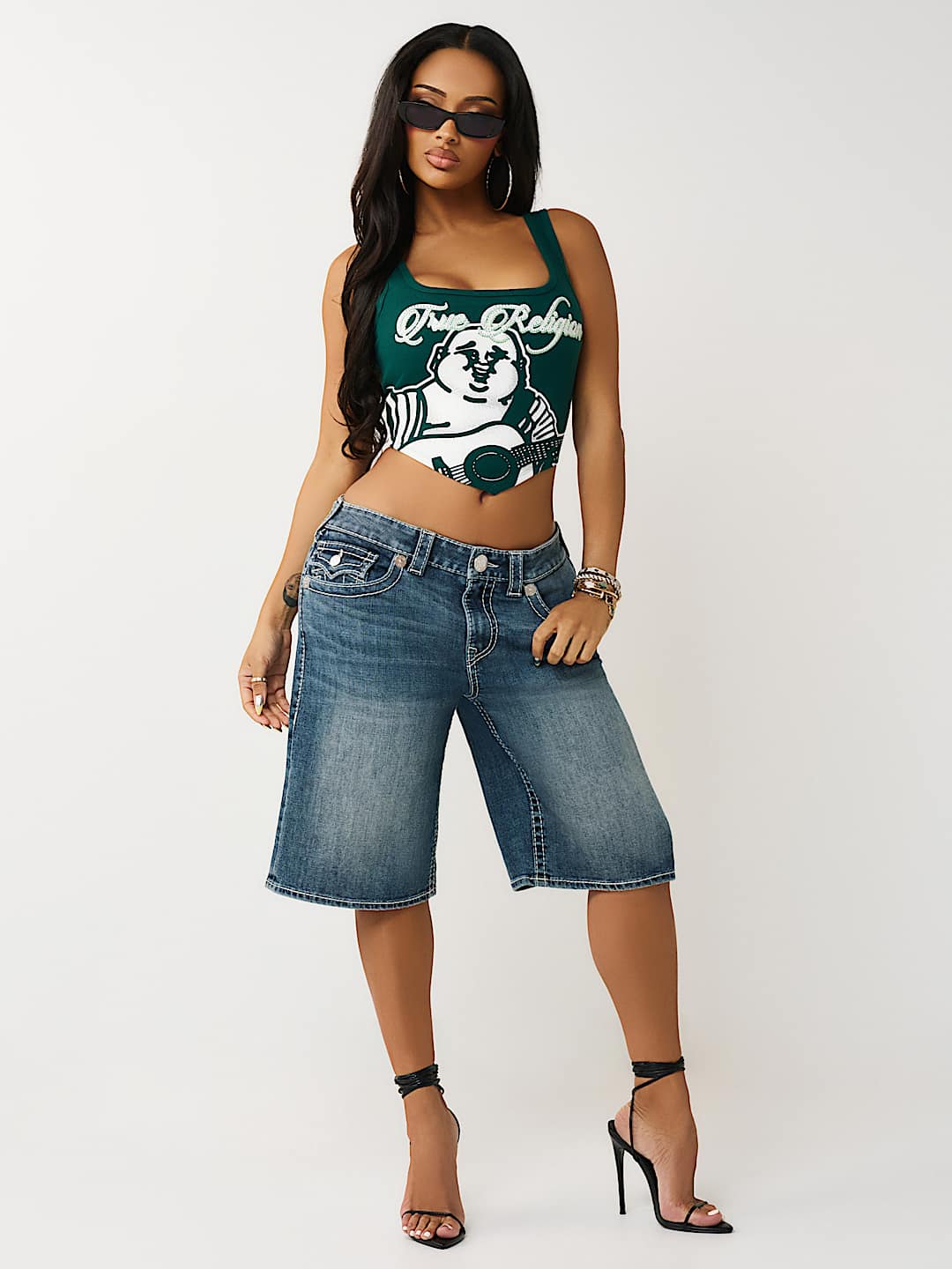 CRYSTAL HANDKERCHIEF TANK TOP, image 3