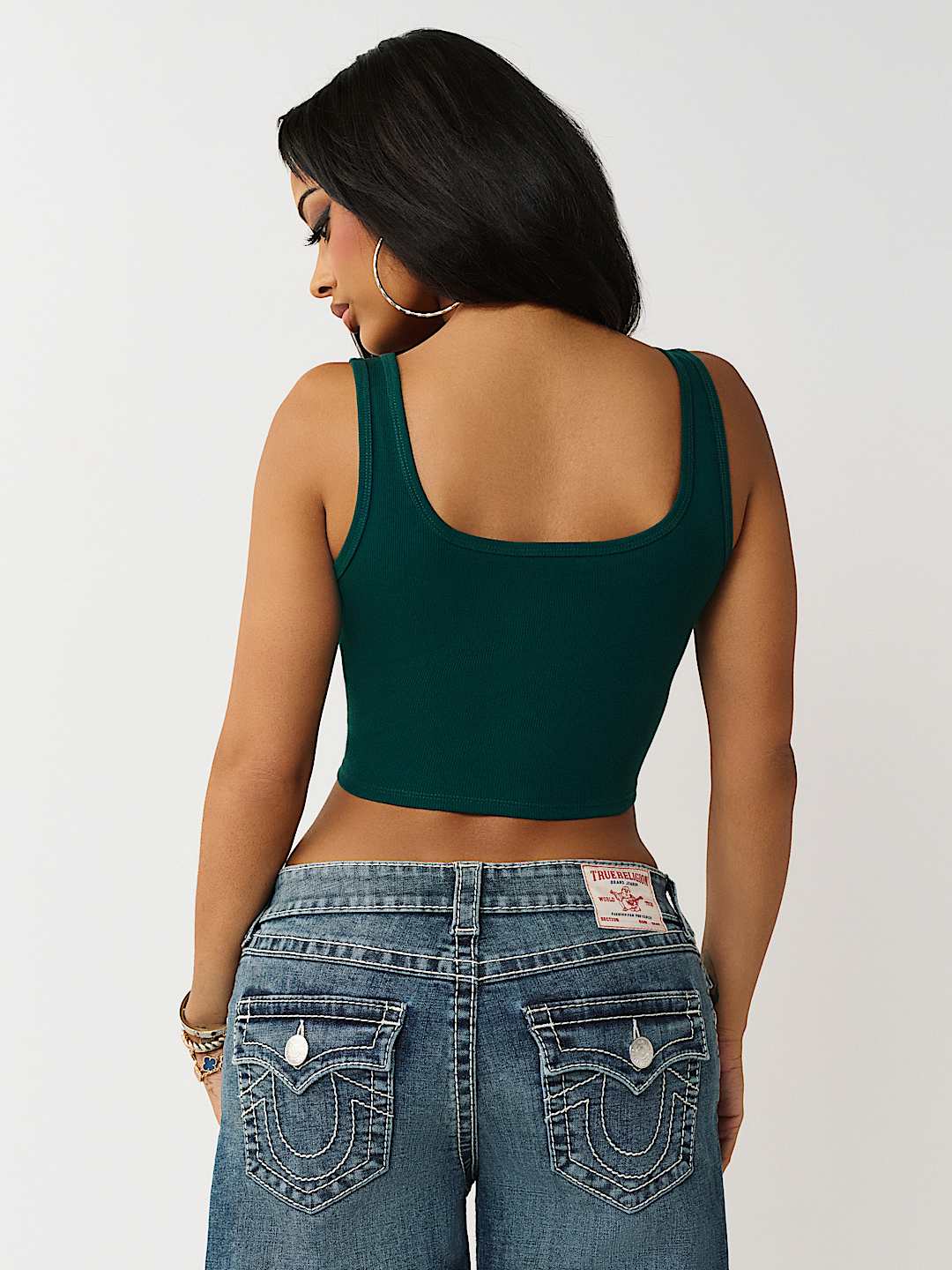 CRYSTAL HANDKERCHIEF TANK TOP, image 5