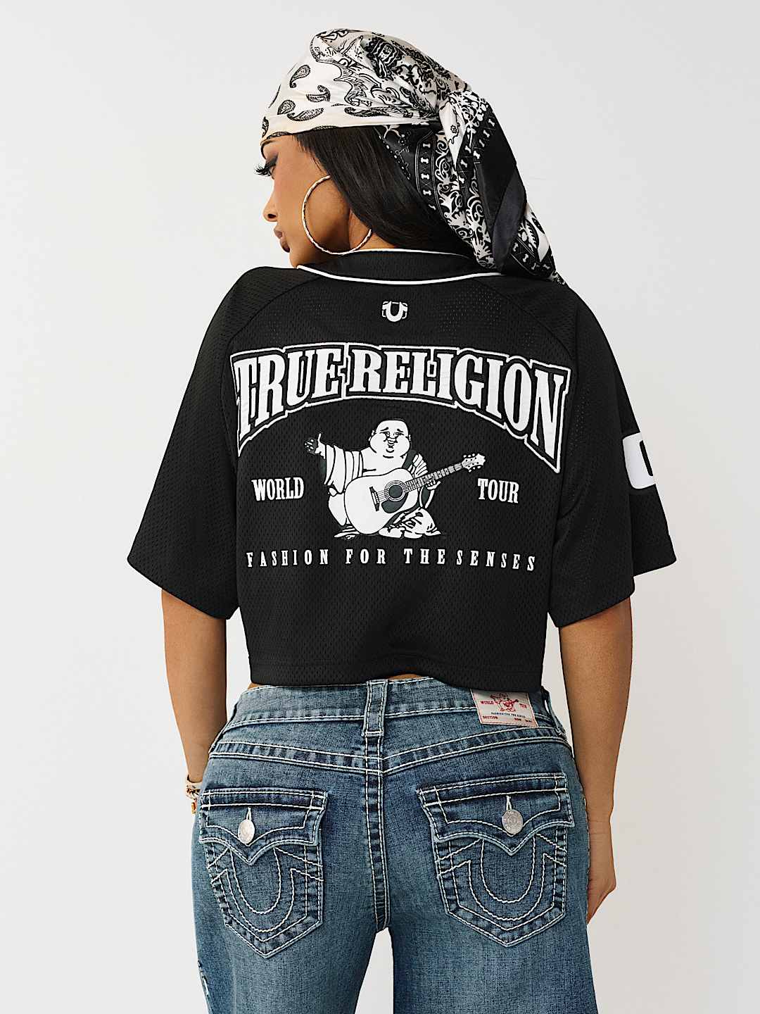 CAMISA DE MALLA DE JERSEY CON PARCHE DE SAT&Eacute;N, image 9