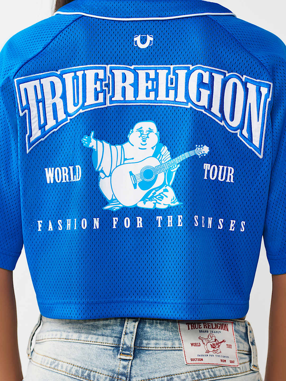 CAMISA DE MALLA DE JERSEY CON PARCHE DE SAT&Eacute;N, image 5