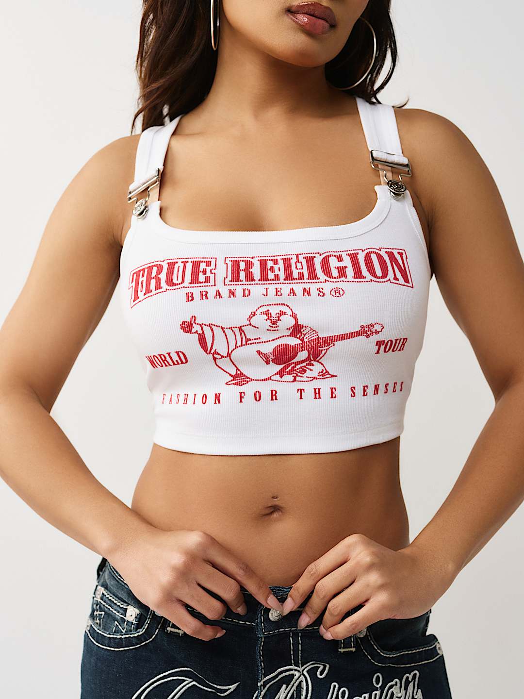 BUDDHA RIBBED OVERALL TANK, image 3