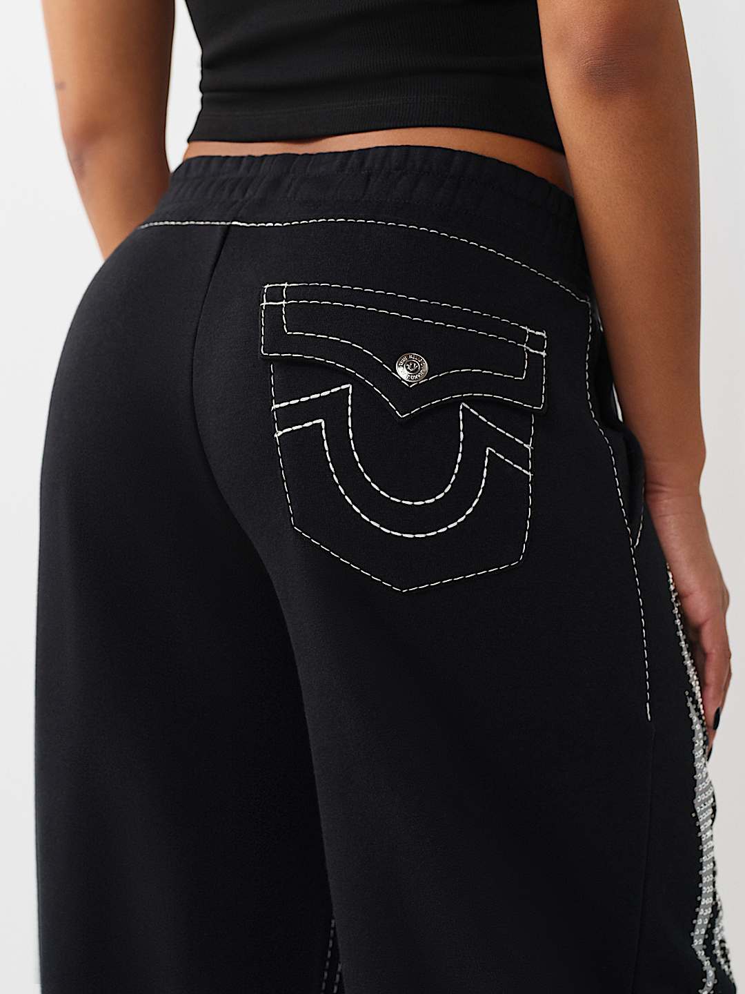 BIG T CRYSTAL BAGGY JOGGER, image 7