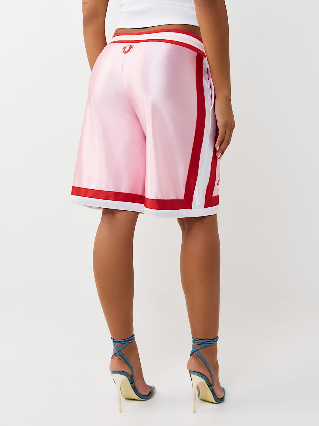 SPORTY CONTRAST BASKETBALL SHORT, image 7