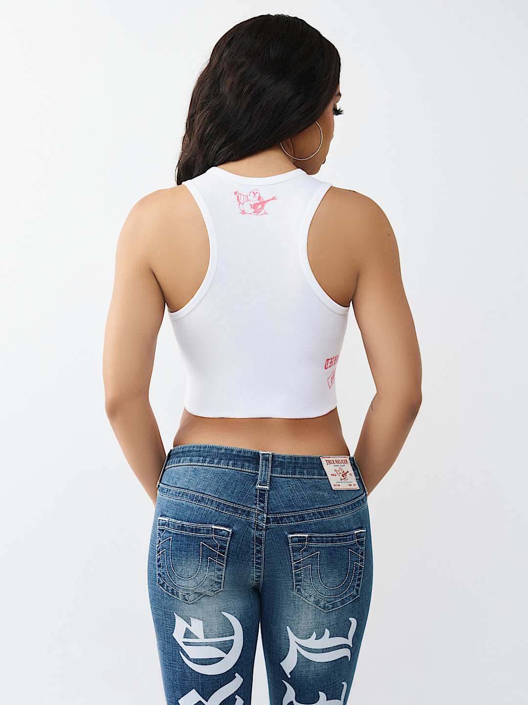 RIBBED RACER BACK TANK TOP, image 7