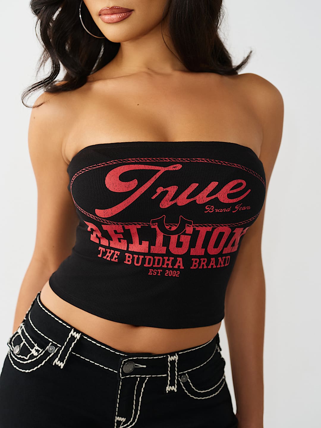 CAMISETA ACANALADA CON PLIEGUES, image 1