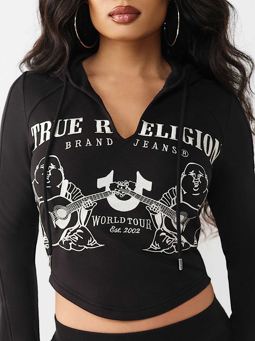 FRENCH TERRY RAGLAN HOODIE, image 1