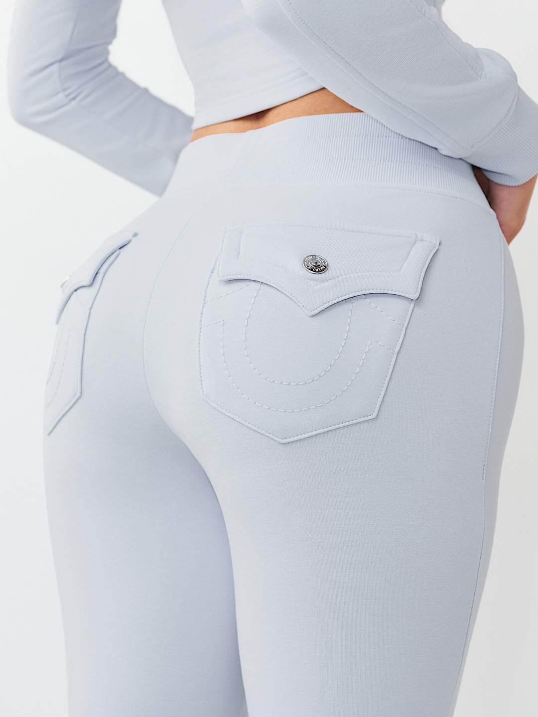 FRENCH TERRY BOOTCUT SWEATPANT, image 4