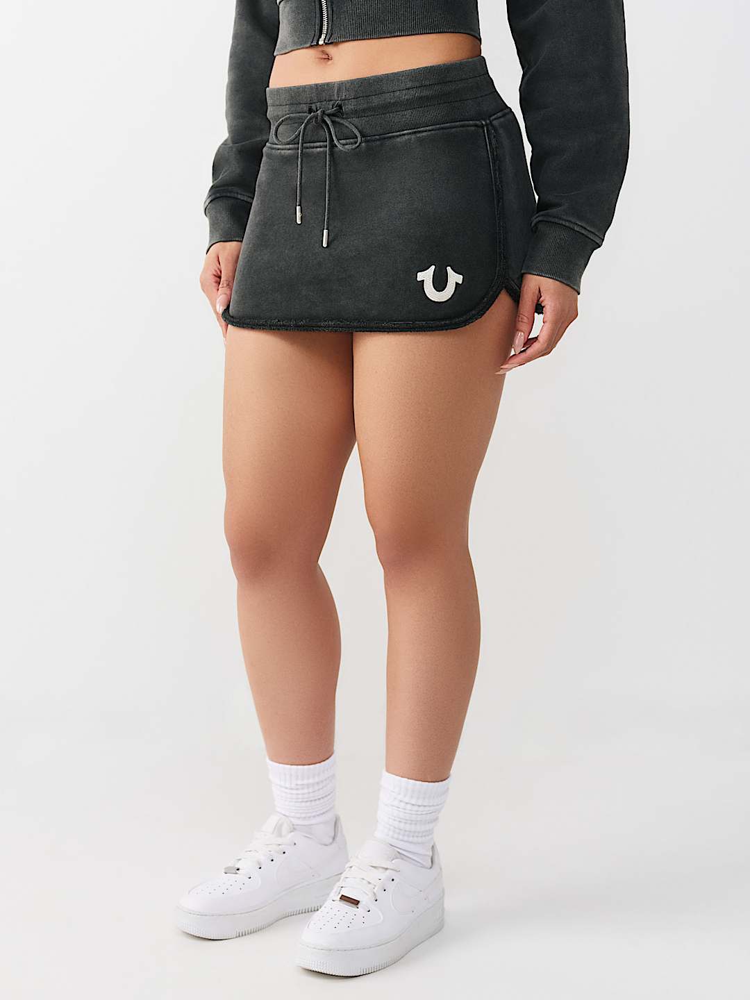 VINTAGE WASHED MINI SKIRT, image 5