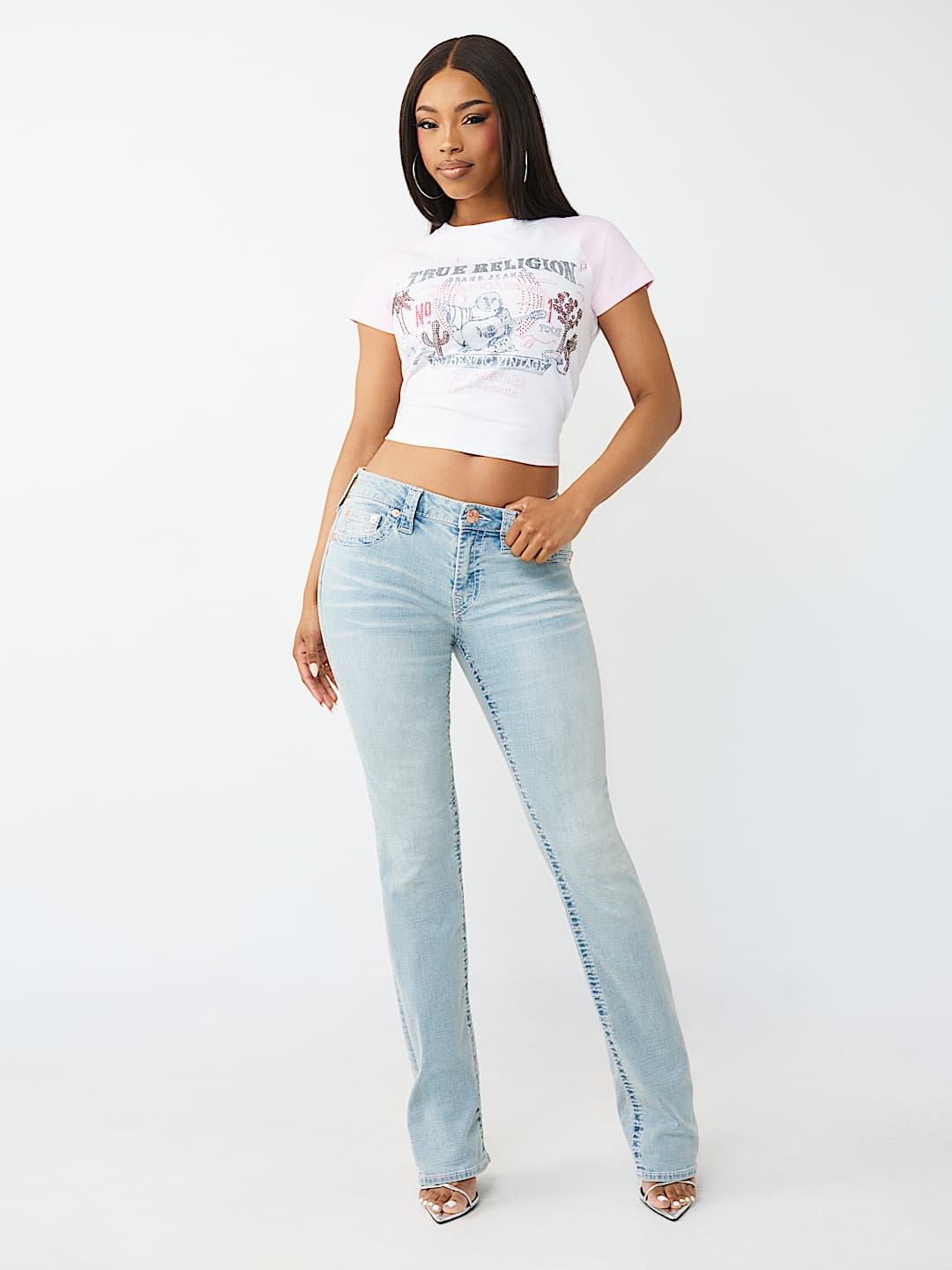 CONTRAST RAGLAN BABY TEE, image 3