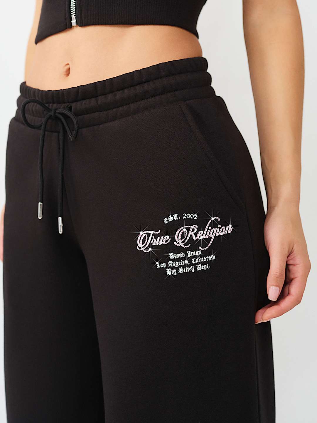 CRYSTAL BAGGY JOGGER, image 3