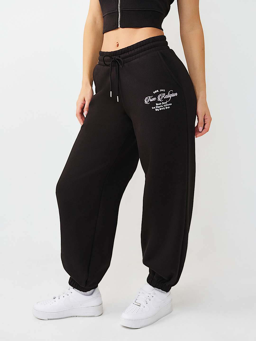 CRYSTAL BAGGY JOGGER, image 1