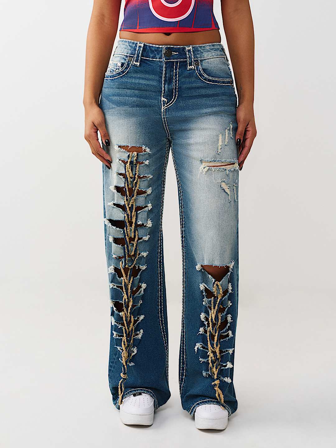 BOBBI MID RISE SUPER T BAGGY JEAN, image 3