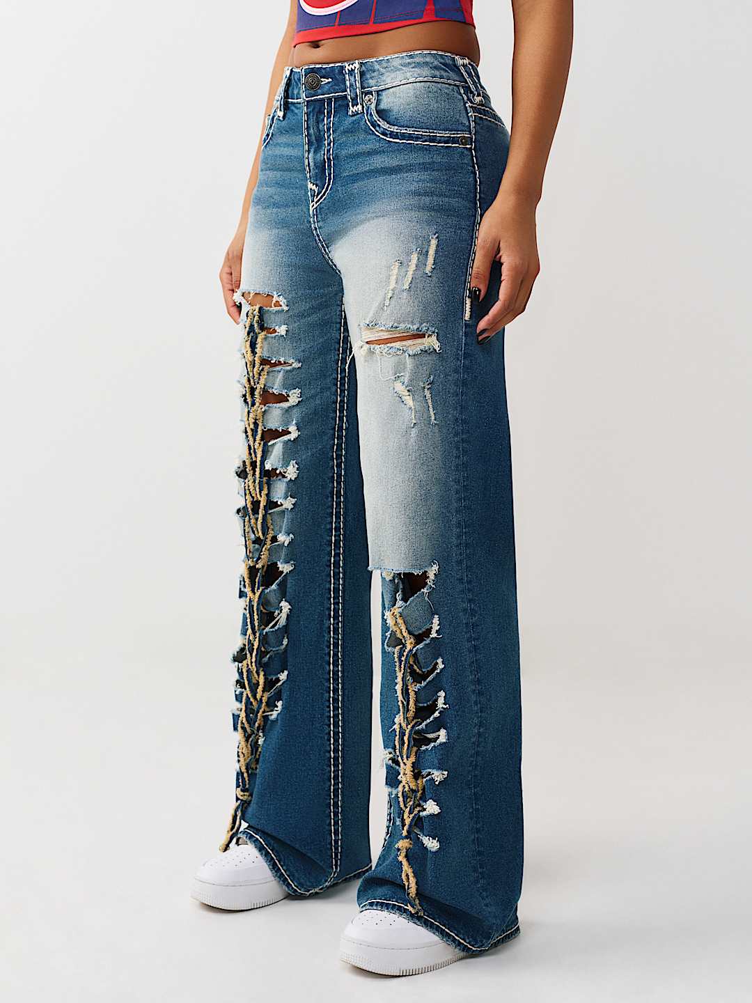 BOBBI MID RISE SUPER T BAGGY JEAN, image 5