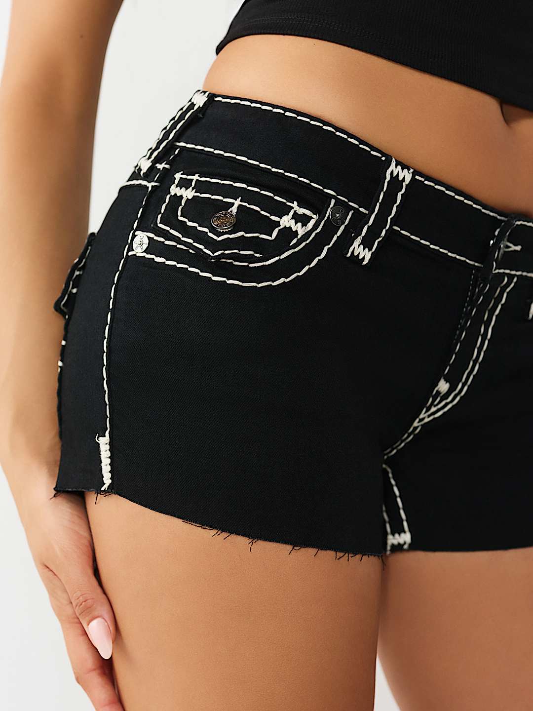 JOEY LOW RISE SUPER T FLAP SHORT, image 5