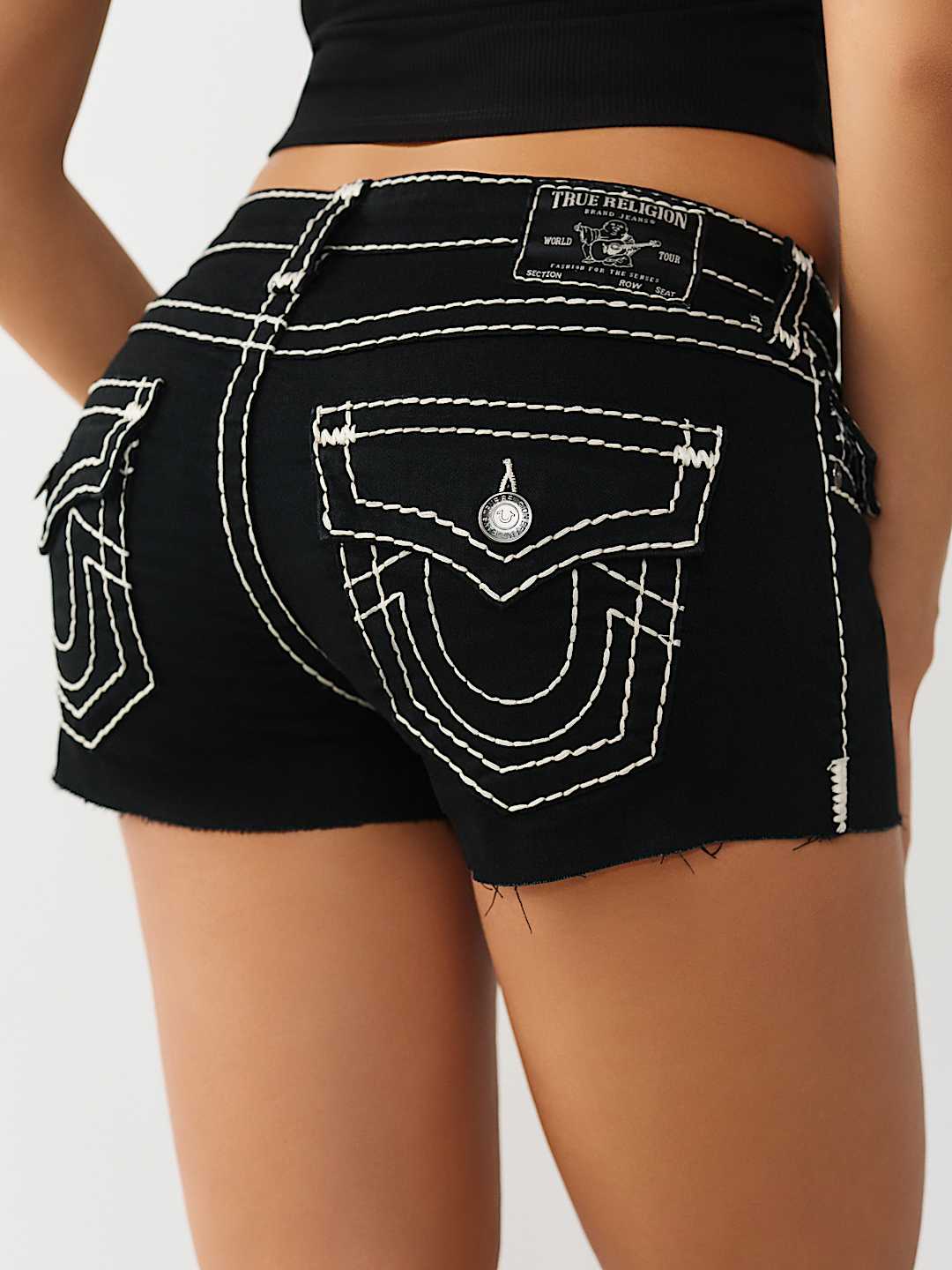 JOEY LOW RISE SUPER T FLAP SHORT, image 1