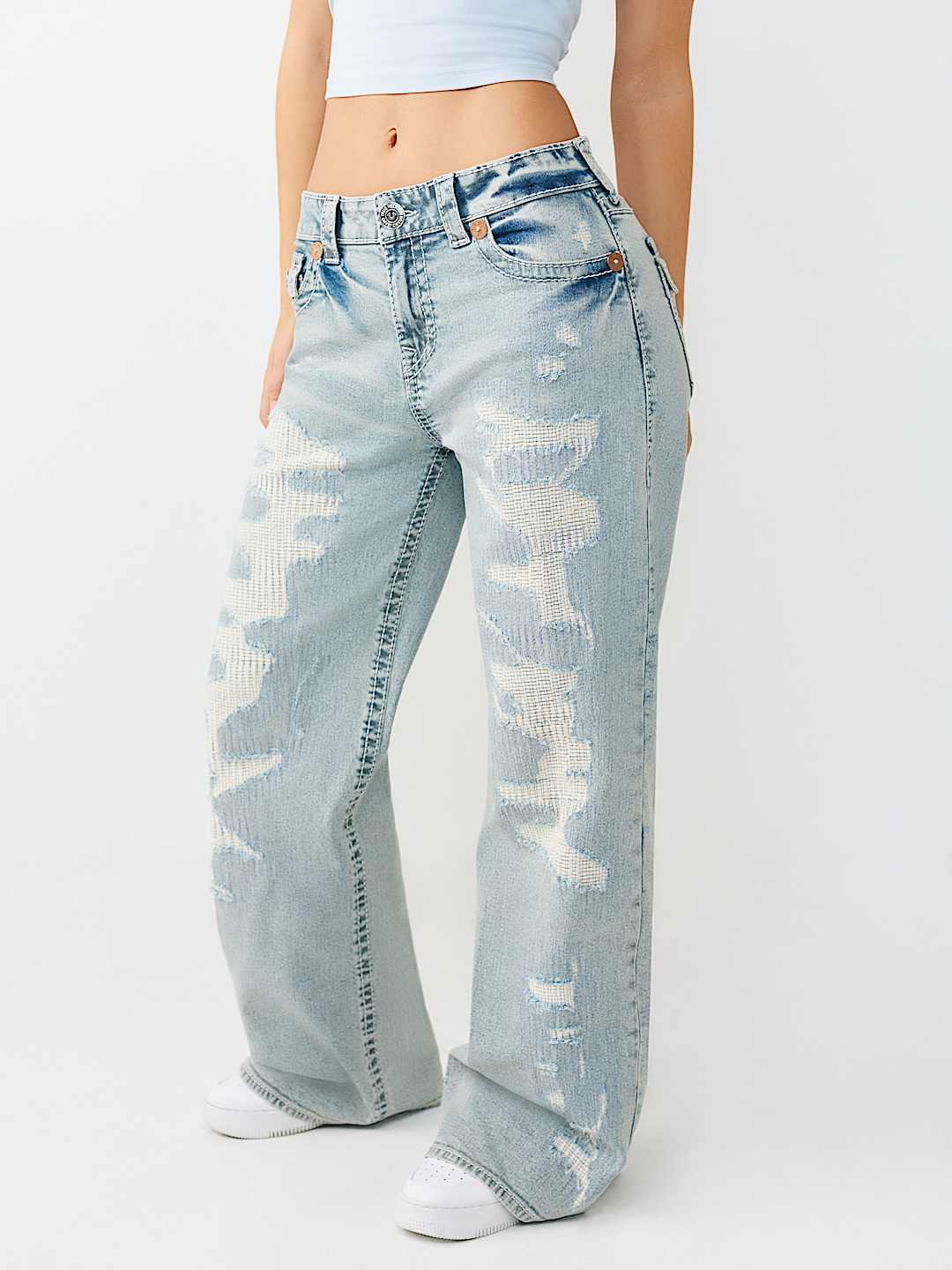 BOBBI BIG T FLAP BAGGY JEAN, image 4