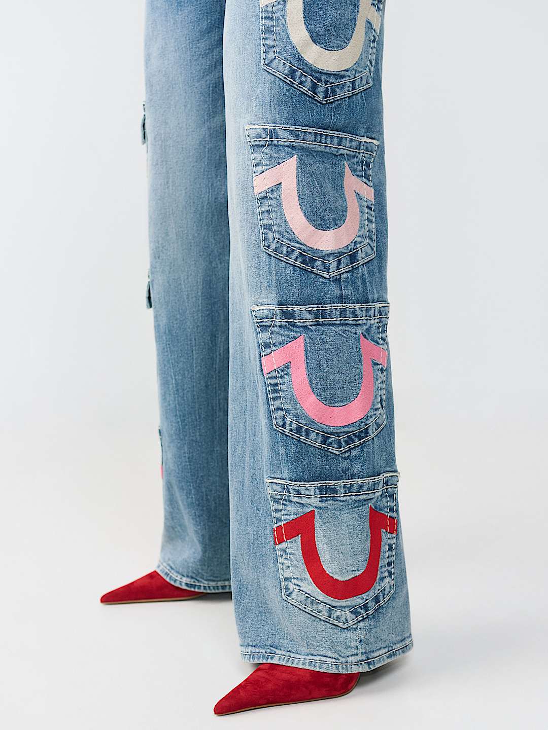 BOBBI MID RISE MULTI-POCKET BIG T BAGGY JEAN, image 4