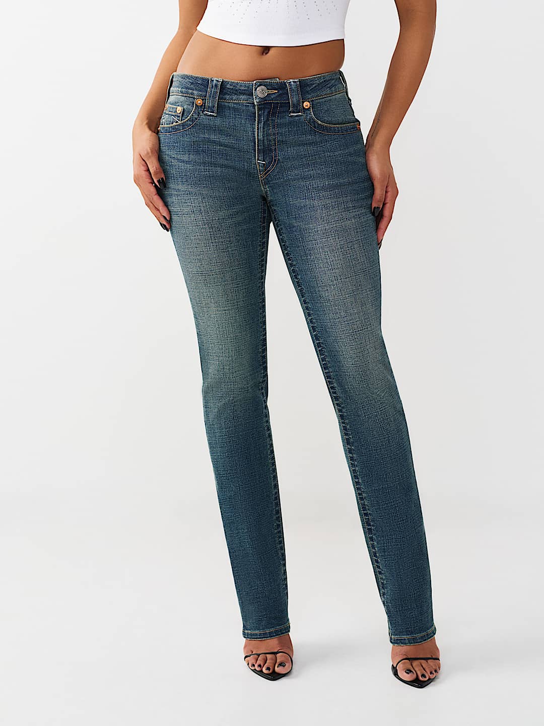BILLIE MID RISE STRAIGHT JEAN, image 2