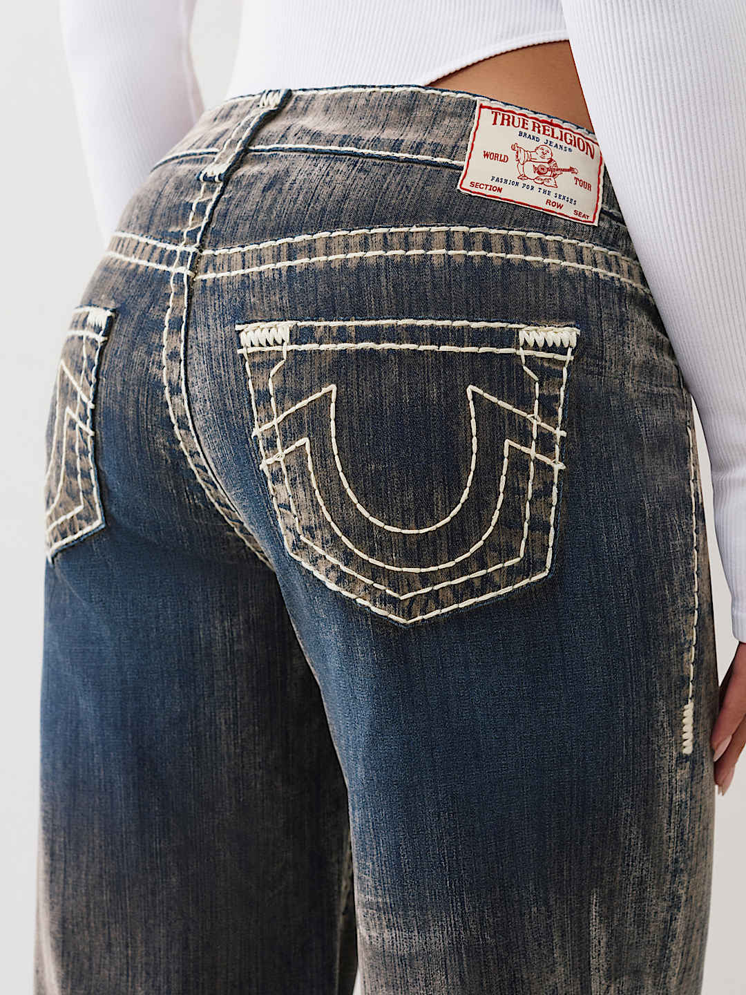 BOBBI VELVET SUPER T BAGGY JEAN, image 2