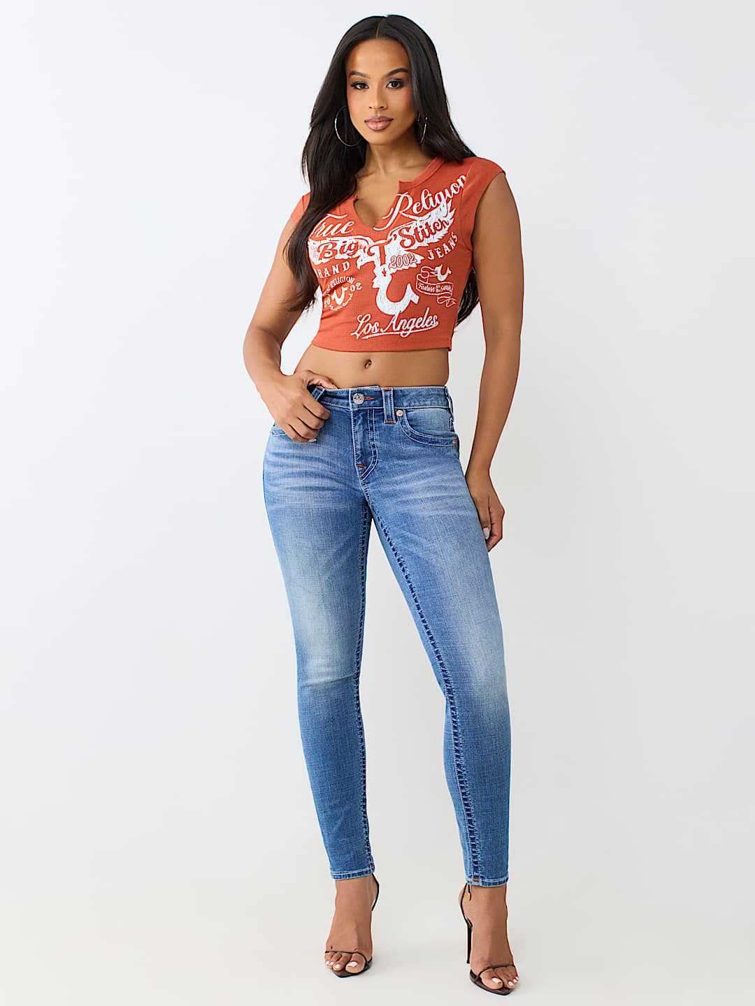 JENNIE MID RISE CURVY SKINNY JEAN