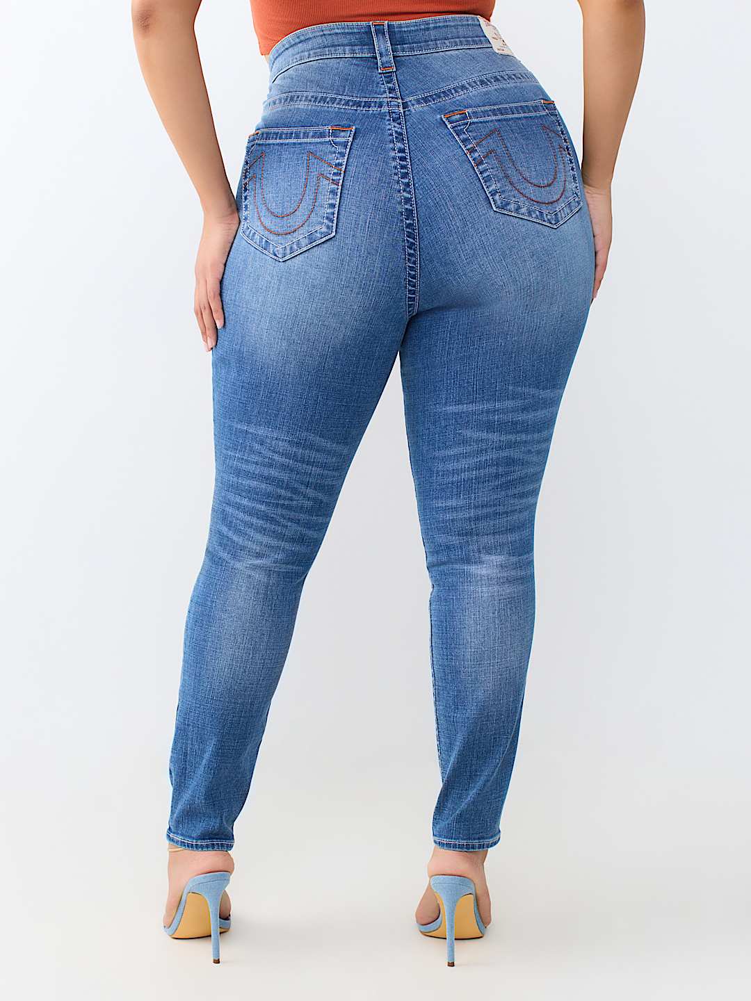 PLUS JENNIE MID RISE CURVY SKINNY JEAN