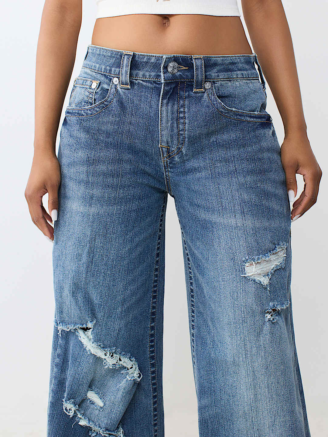 JESSIE MID RISE SUPER BAGGY JEAN