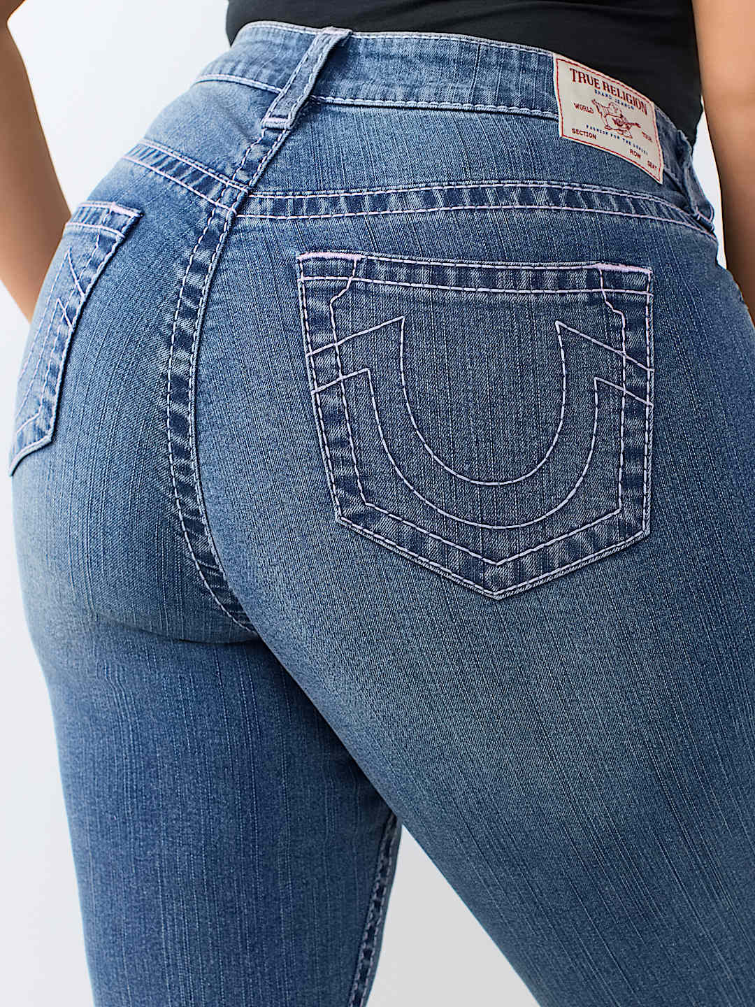 PLUS JENNIE MID RISE BIG T CURVY SKINNY JEAN