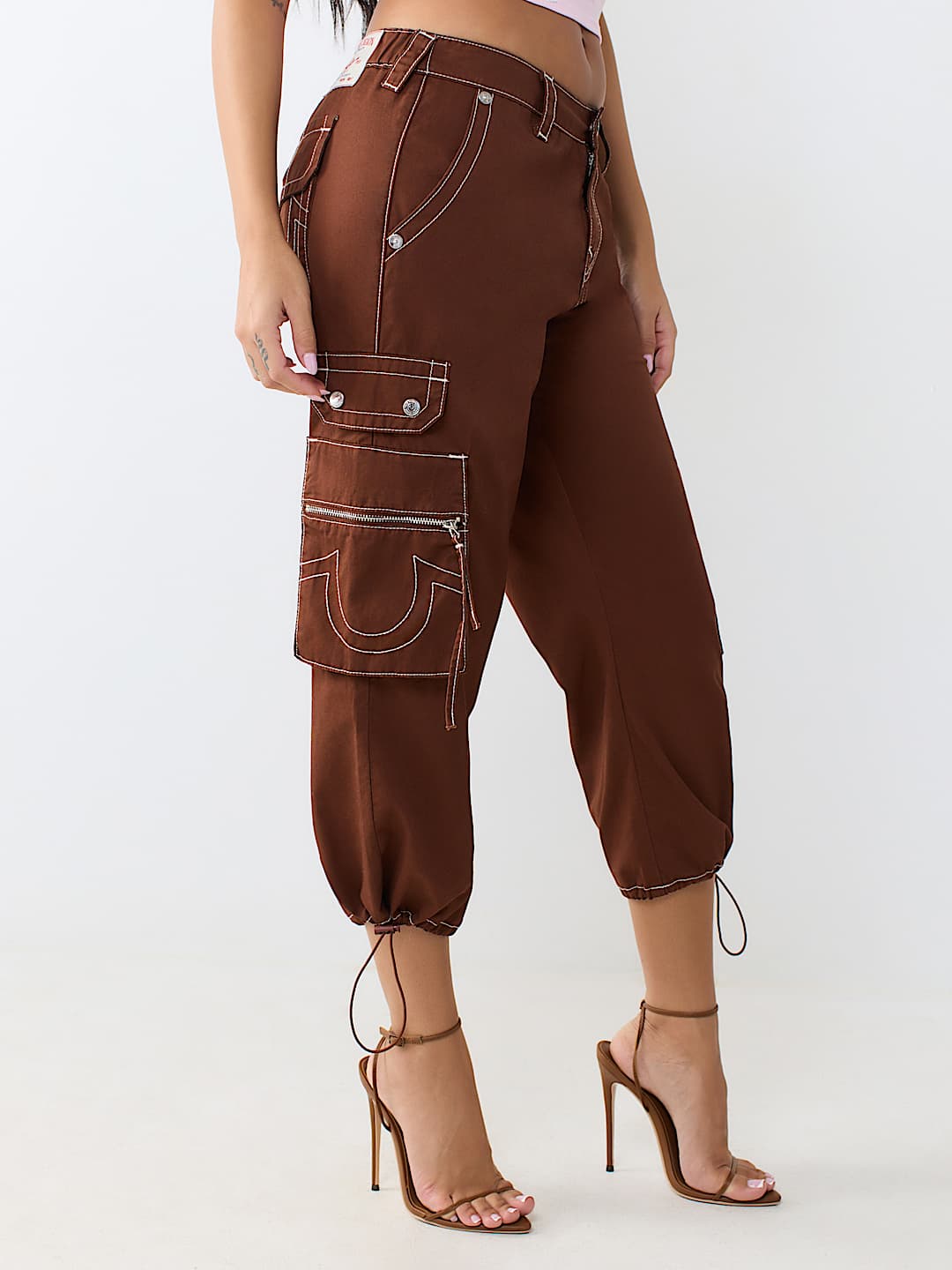Y2K CARGO MID RISE CAPRI
