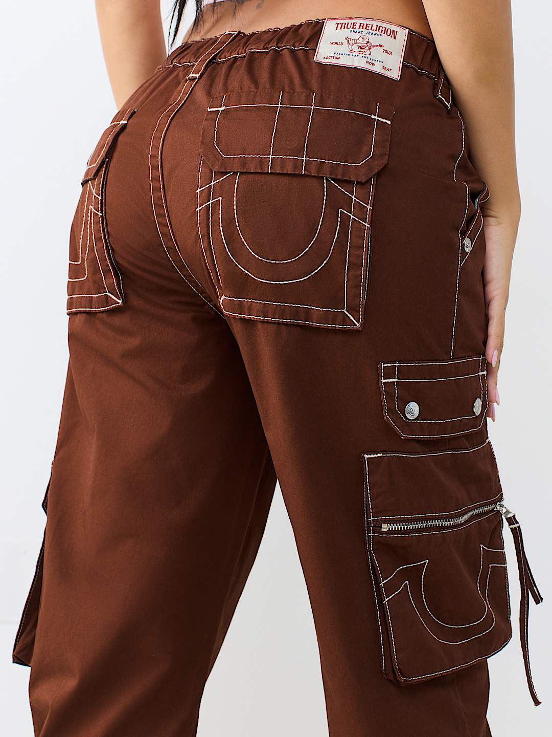 Y2K CARGO MID RISE CAPRI