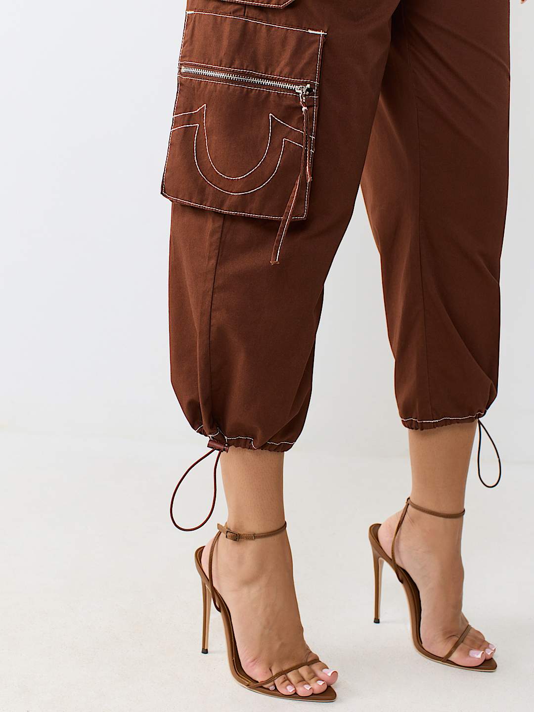 Y2K CARGO MID RISE CAPRI