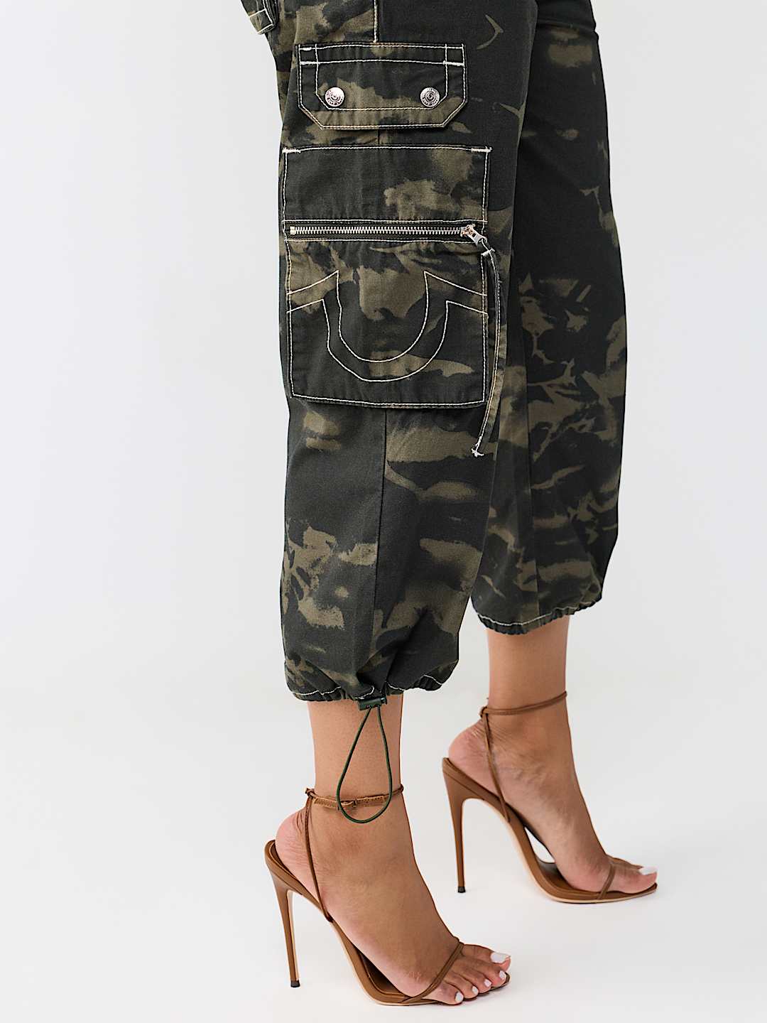 Y2K CARGO MID RISE CAPRI