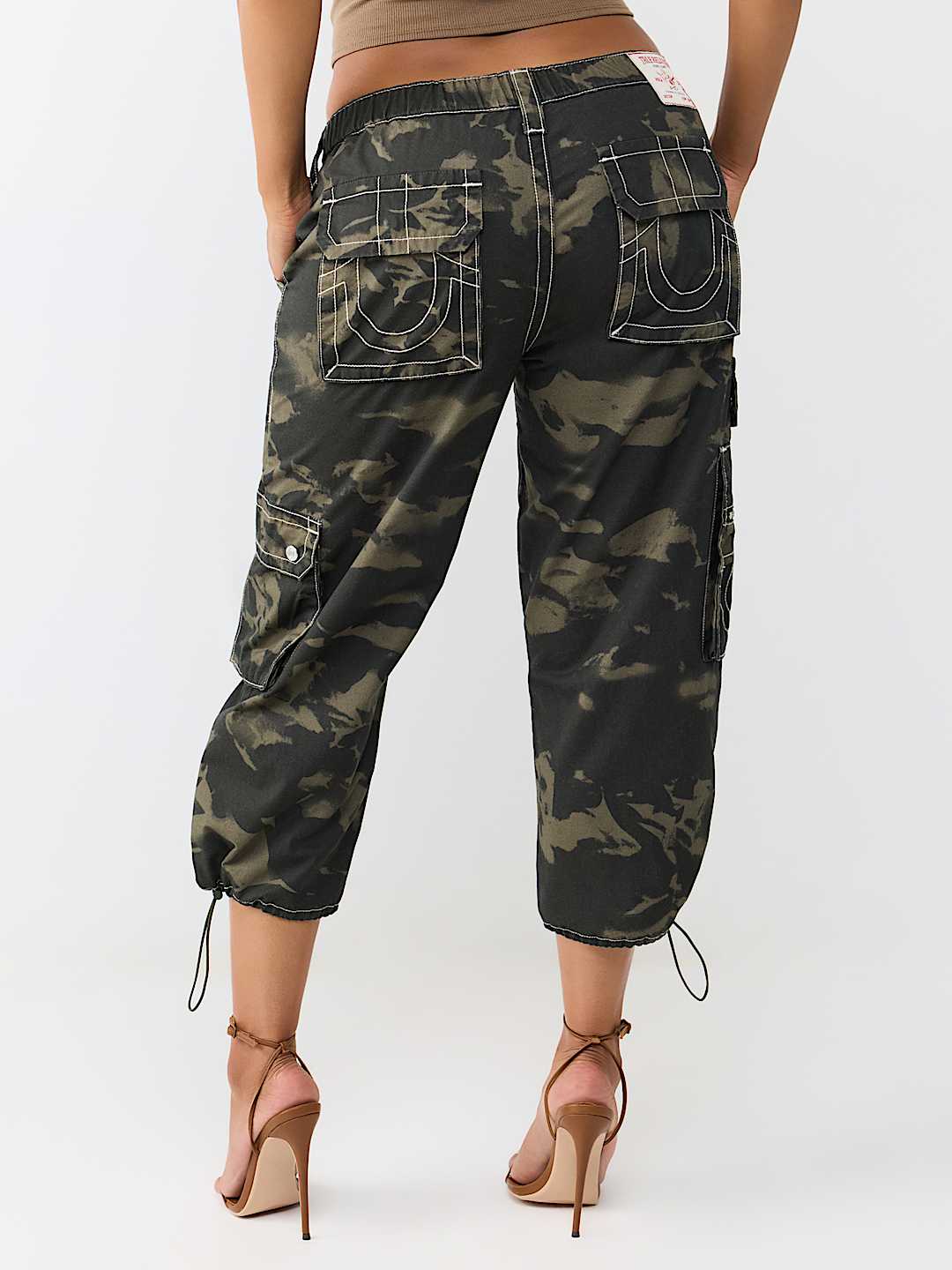 Y2K CARGO MID RISE CAPRI