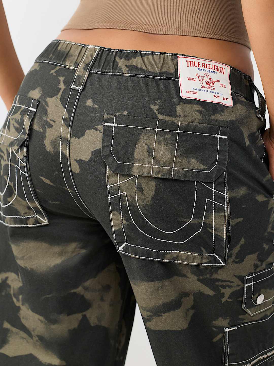 Y2K CARGO MID RISE CAPRI