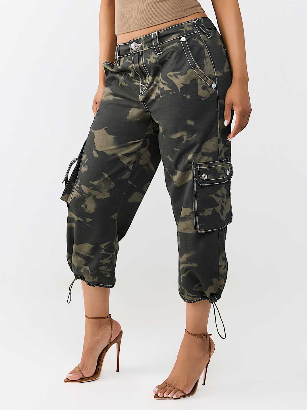Y2K CARGO MID RISE CAPRI