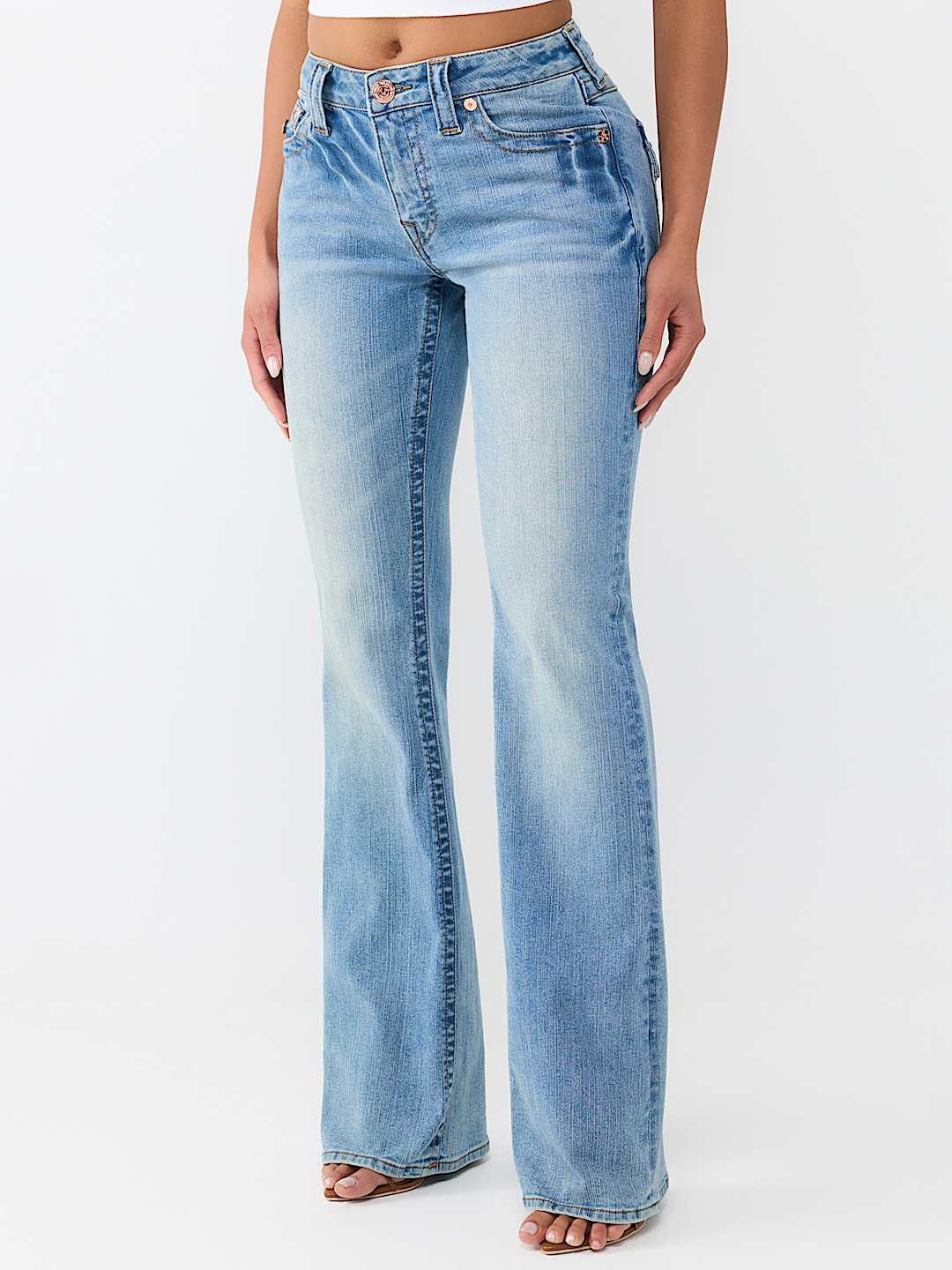 BECCA MID RISE BOOTCUT JEAN