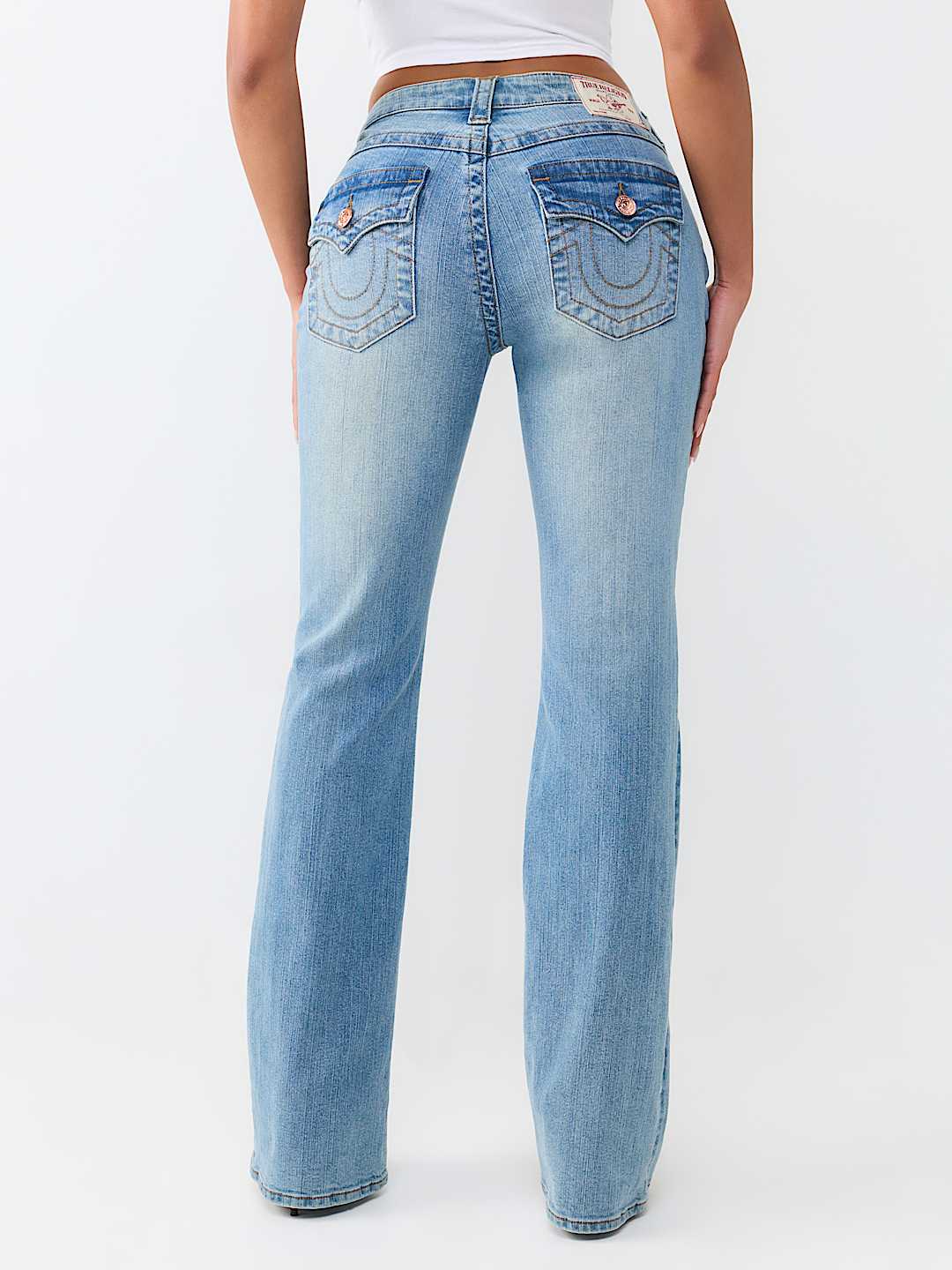 BECCA MID RISE BOOTCUT JEAN