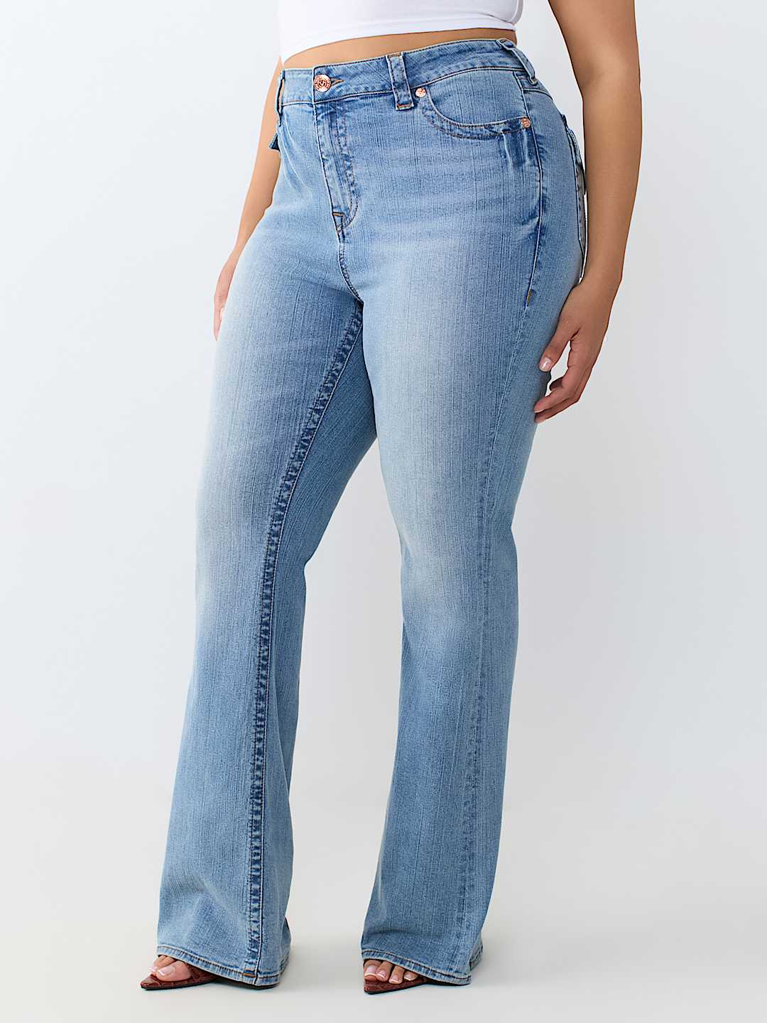 PLUS BECCA MID RISE BOOTCUT JEAN